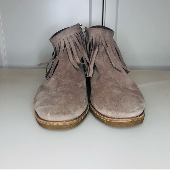 KATE SPADE BETSIE FRINGE BOOTIES SZ8 - Picture 6 of 11